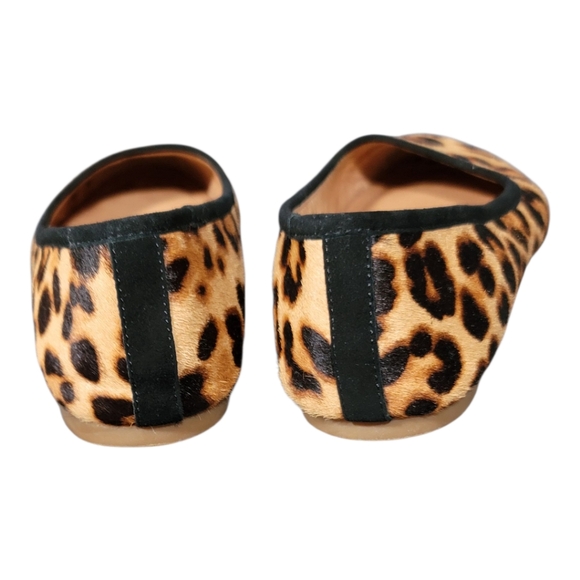 Madewell Reid Ballet Flat in Leopard‎ Calf Hair Sz 7 - Picture 4 of 11
